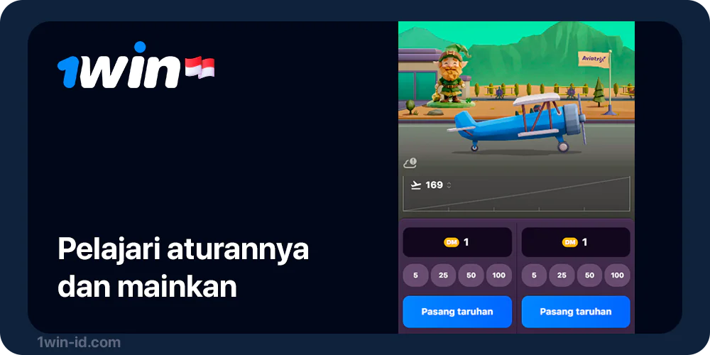 Mulai mainkan Game Kasino 1Win Aviatrix