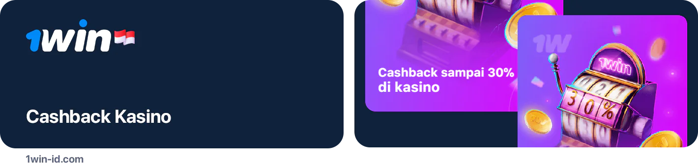 1Win Indonesia Casino Menawarkan cashback hingga 30 persen