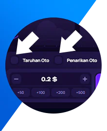 Taruhan otomatis dan penarikan otomatis tersedia di 1Win Lucky Jet