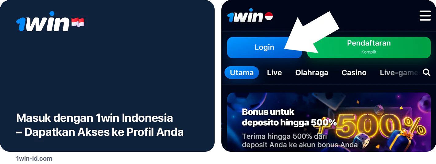 Cara login 1Win Indonesia