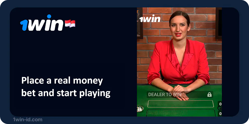 Start playing live casino games for real money - 1Win Indonesia