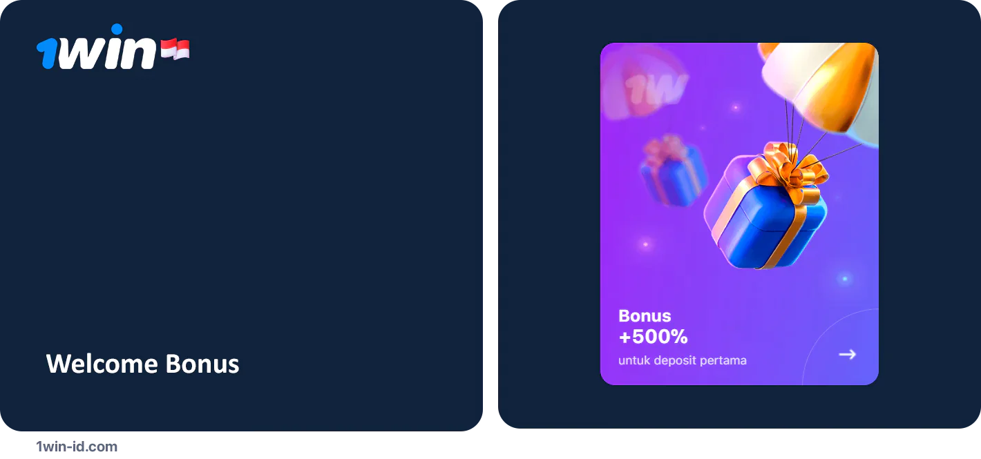 1Win Offers Big Bonuses for Newcomers - up to 500% of first deposit