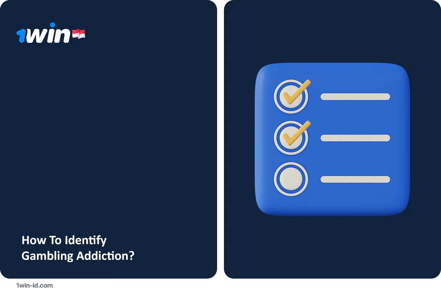 How to identify gambling addiction - a simple test - 1Win