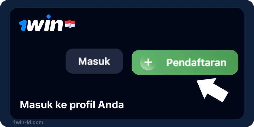 Masuk ke profil eur 1win