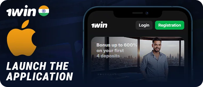 Open the 1Win app and start playing on your iPhone