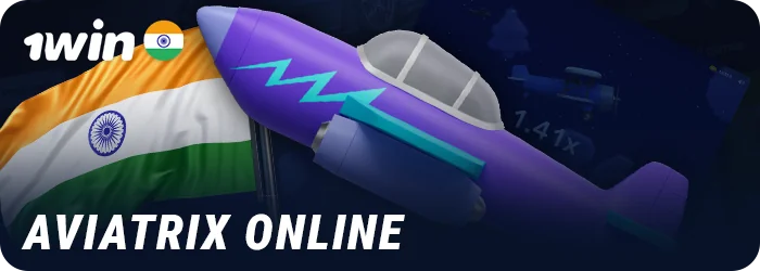 Aviatrix crash online at 1Win Casino India