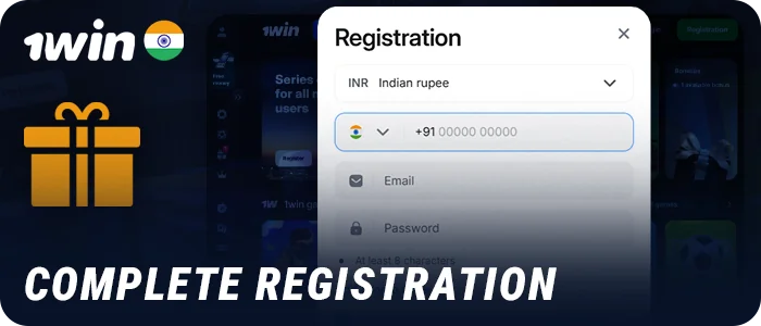 Create a 1Win account to receive a bonus