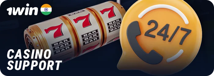 24/7 communication with 1Win casino support for Indian users