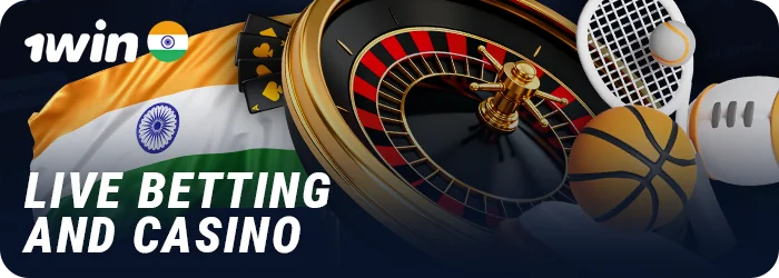 Place live bets at 1Win bookmaker - play at a casino with a live dealer