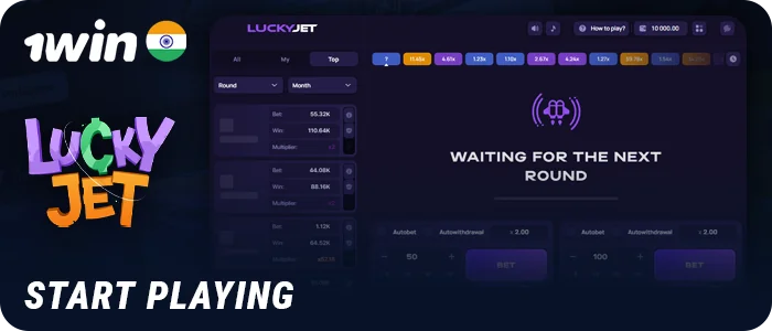 Start playing Lucky Jet 1Win for real money