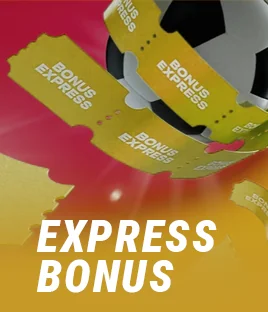 Use the express bonus when betting on sports at 1Win
