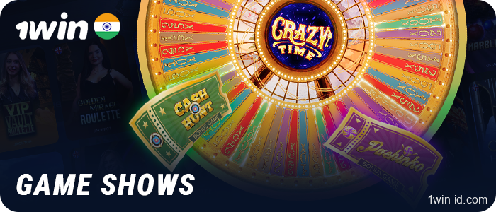 Live show casino games at 1Win India