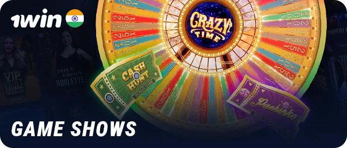 Live show casino games at 1Win India