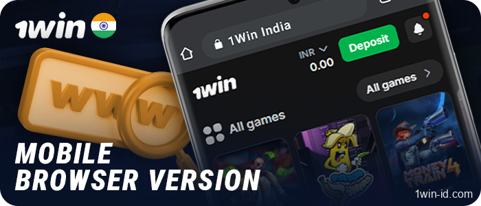 Play 1Win via your mobile browser - what are the differences