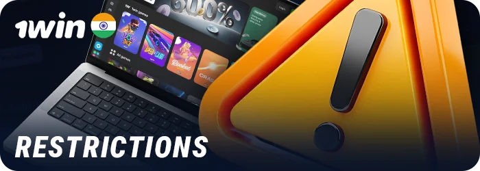 Restrictions for Indian users at 1Win