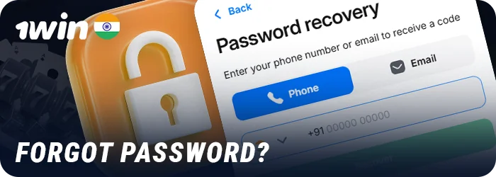 How to restore access to your 1Win account - password recovery form