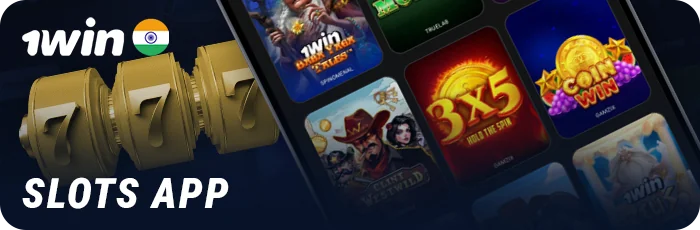 Play online slots in the 1Win mobile app