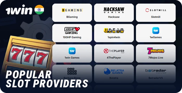 The best slot providers at 1Win Casino